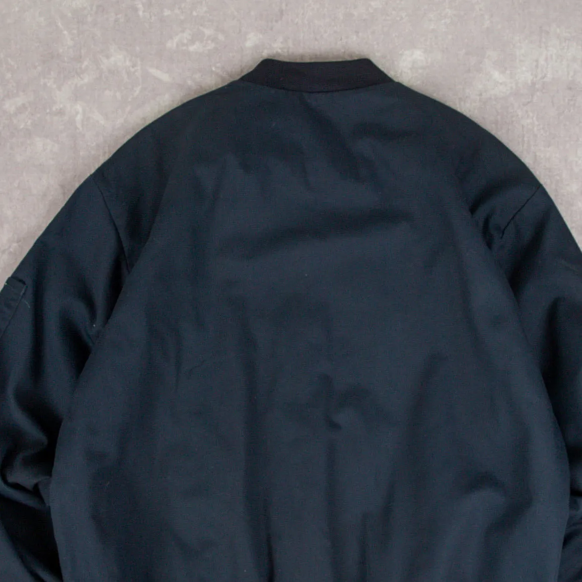 MEN'S VINTAGE 1990S FMS WORKWEAR BOMBER JACKET - LARGE