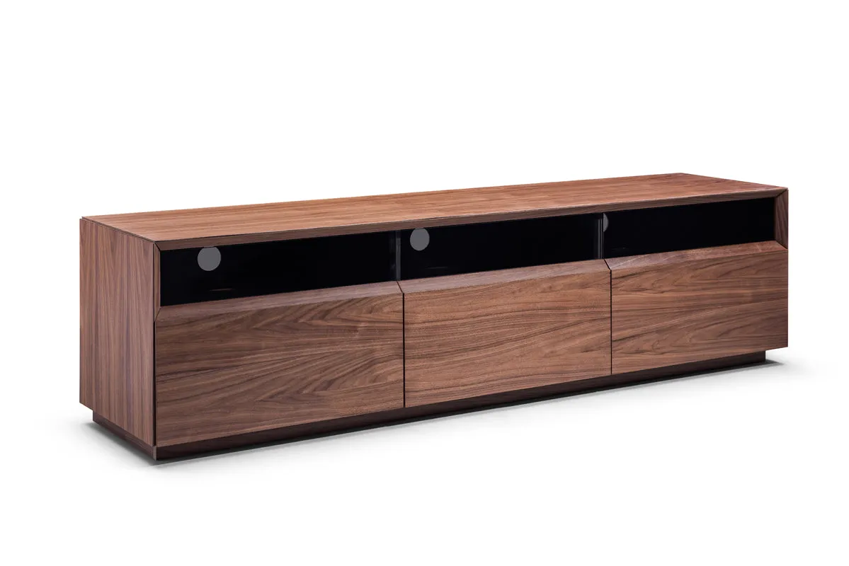 Modrest Terrance Modern Walnut TV Stand