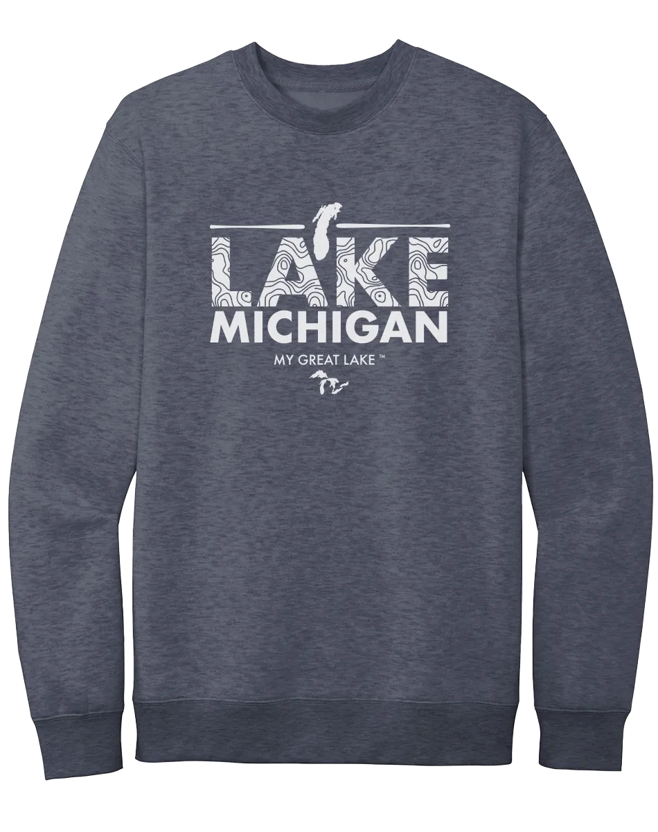 My Great Lake Michigan Crewneck Sweatshirt