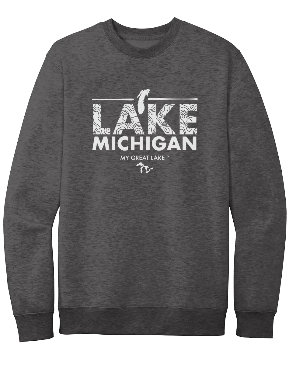 My Great Lake Michigan Crewneck Sweatshirt