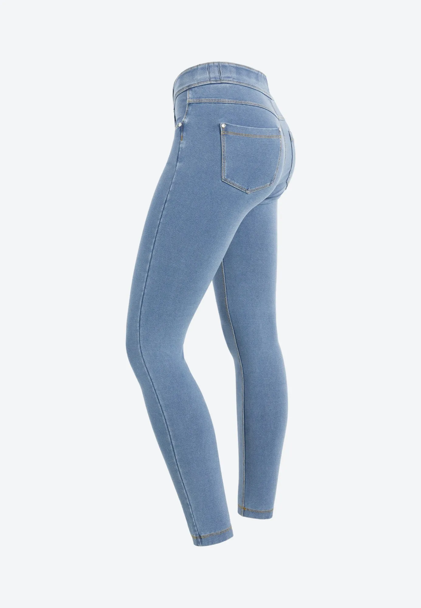 (NOW1MC002ORG-J107B) N.O.W.® PANTS Mid Waist met Knoopsluiting