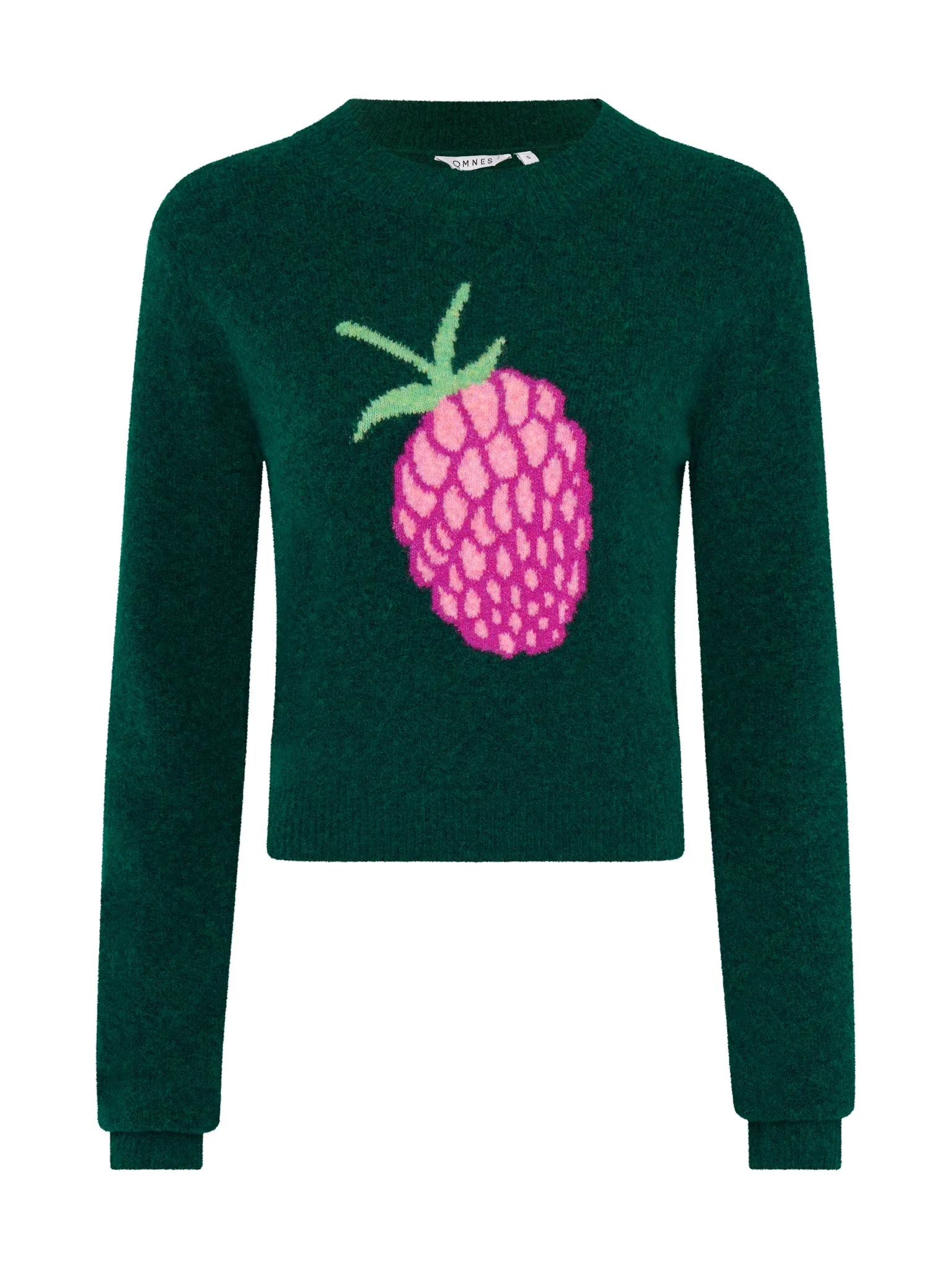 Pia Raspberry Jumper in Green