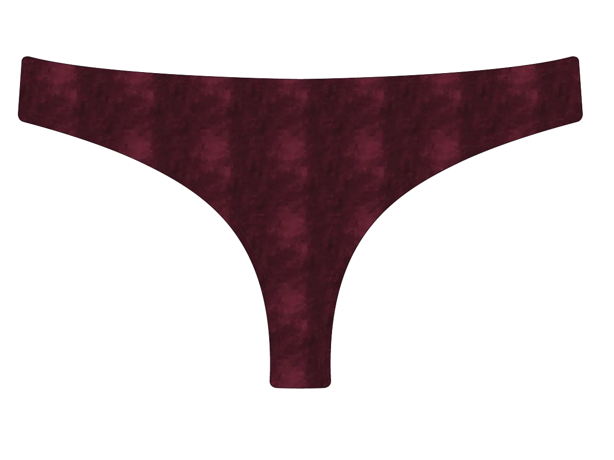 Plum Velvet Classic Bottoms