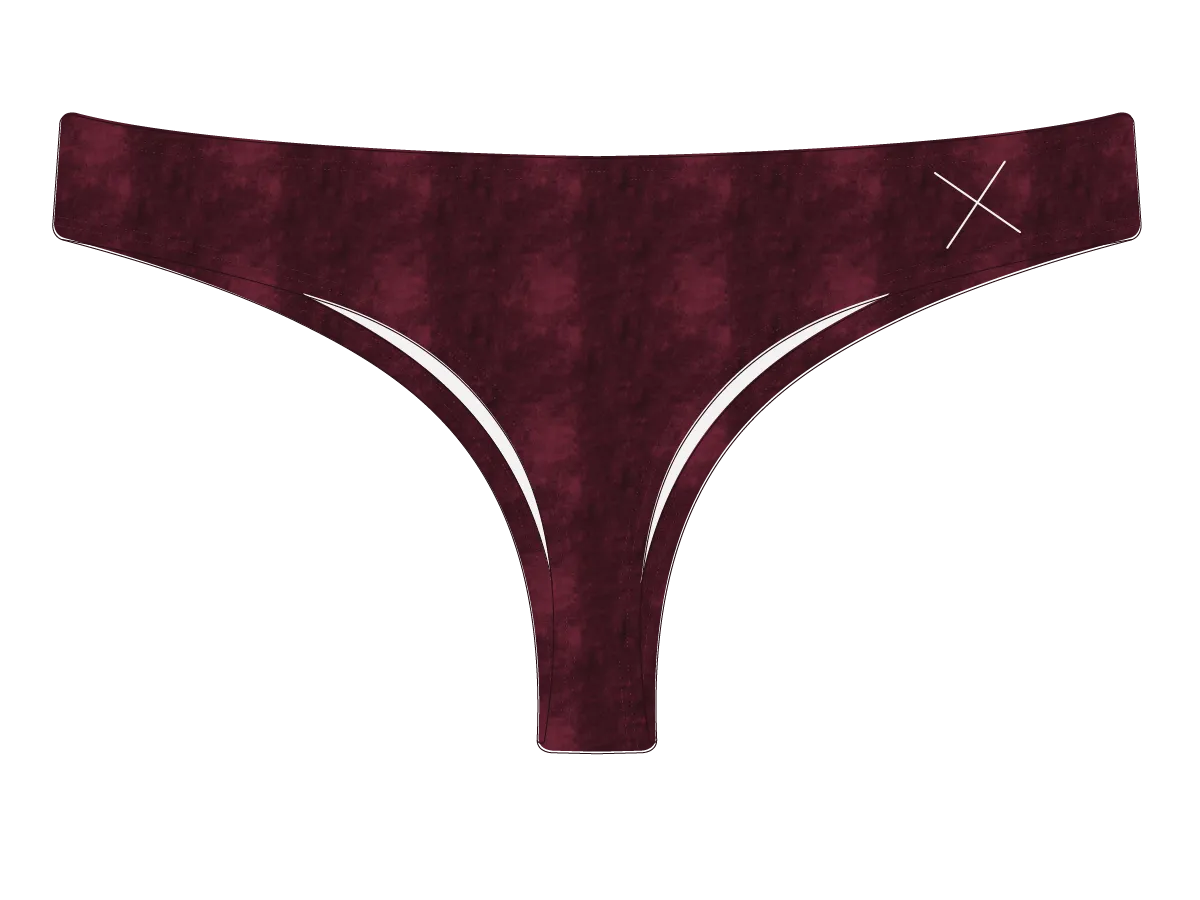 Plum Velvet Classic Bottoms