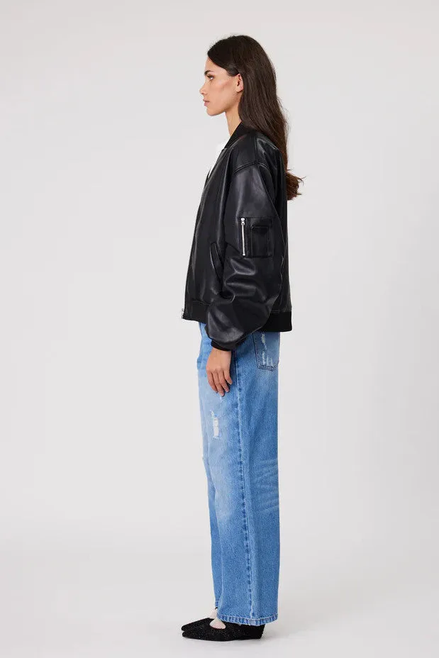 Remain - Presley Bomber Jacket, Black