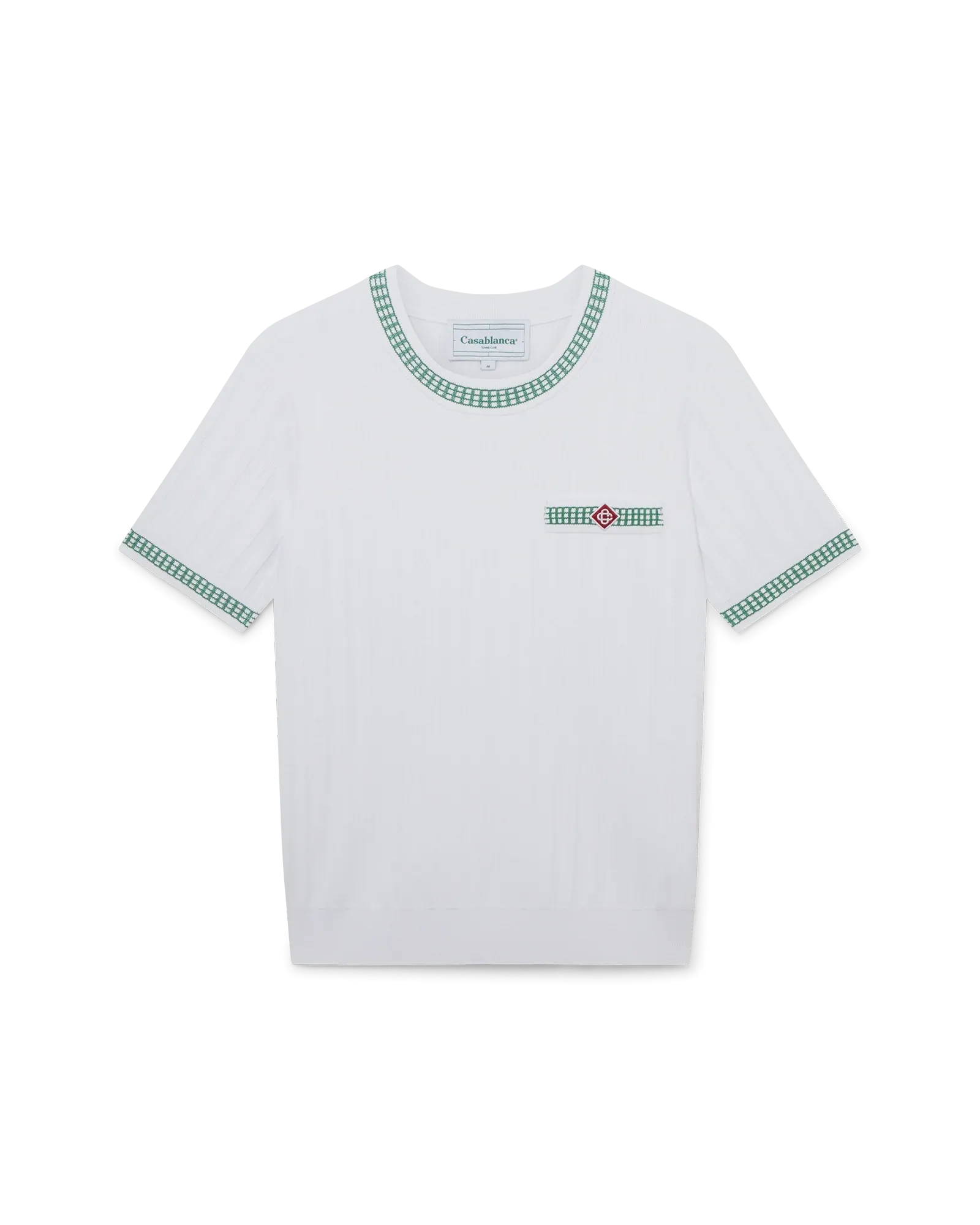 Rib Effect Crew Top