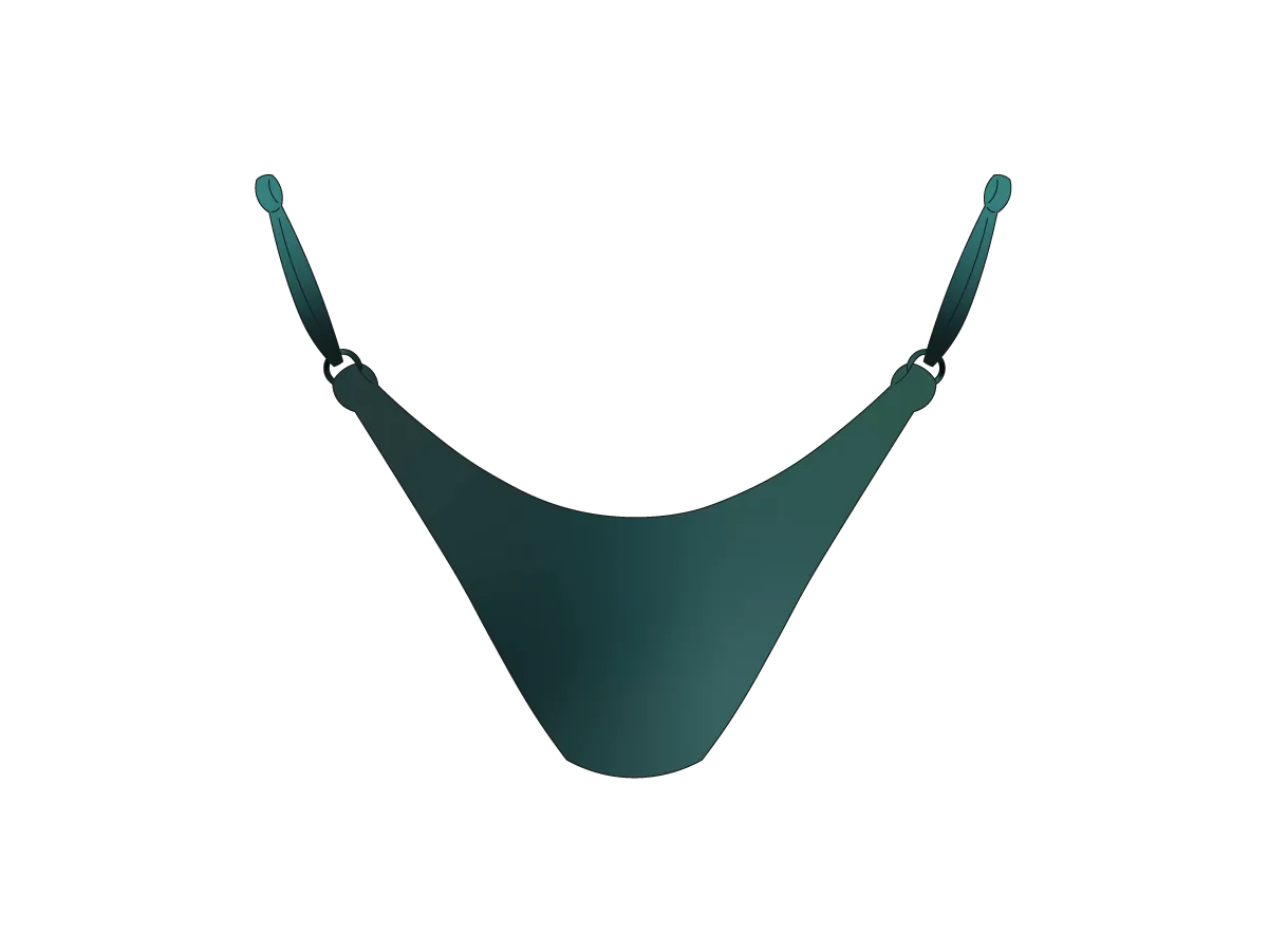 Sage Green SATIN Scrunch Bottoms
