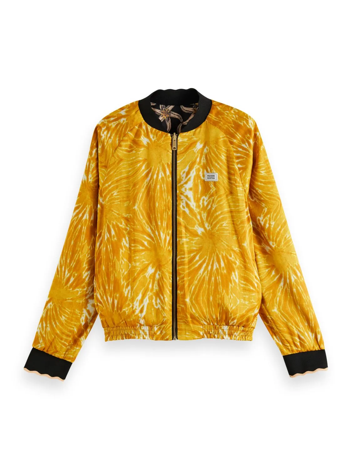 Scotch & Soda Printed Wear Two Ways Bomber