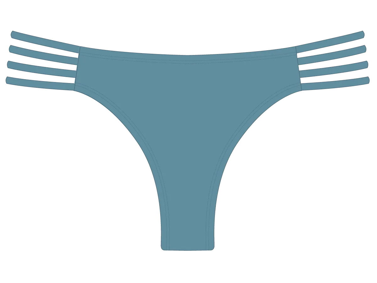 Sea Blue Classic Strap Bottoms