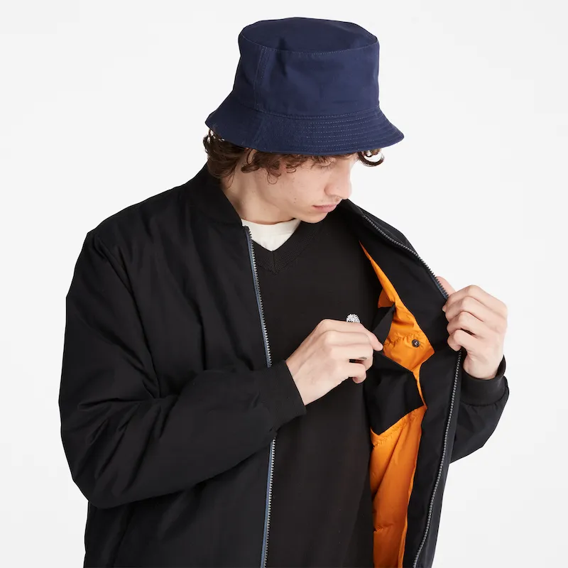 Thermarange Eco-insulation Bomber Jacket for Men in Black