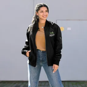 Thrifting is my Therapy Recycled bomber jacket
