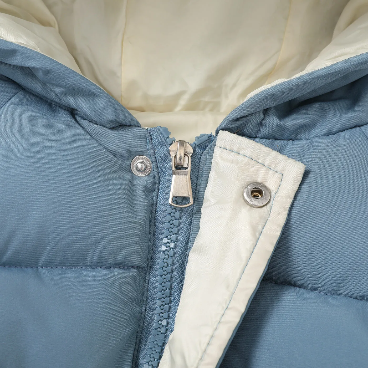 Toddler/Kid Boy/Girl Hooded Button Design Cotton-Padded Coat