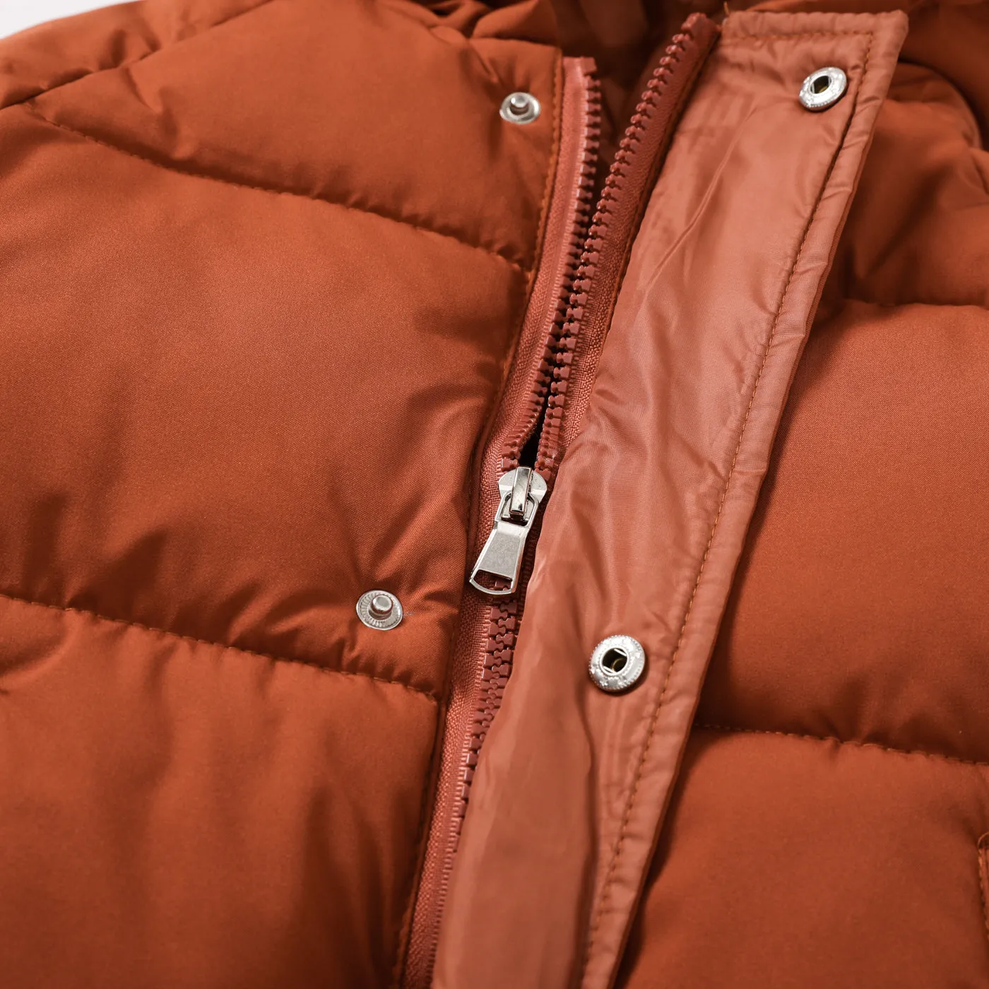 Toddler/Kid Boy/Girl Hooded Button Design Cotton-Padded Coat