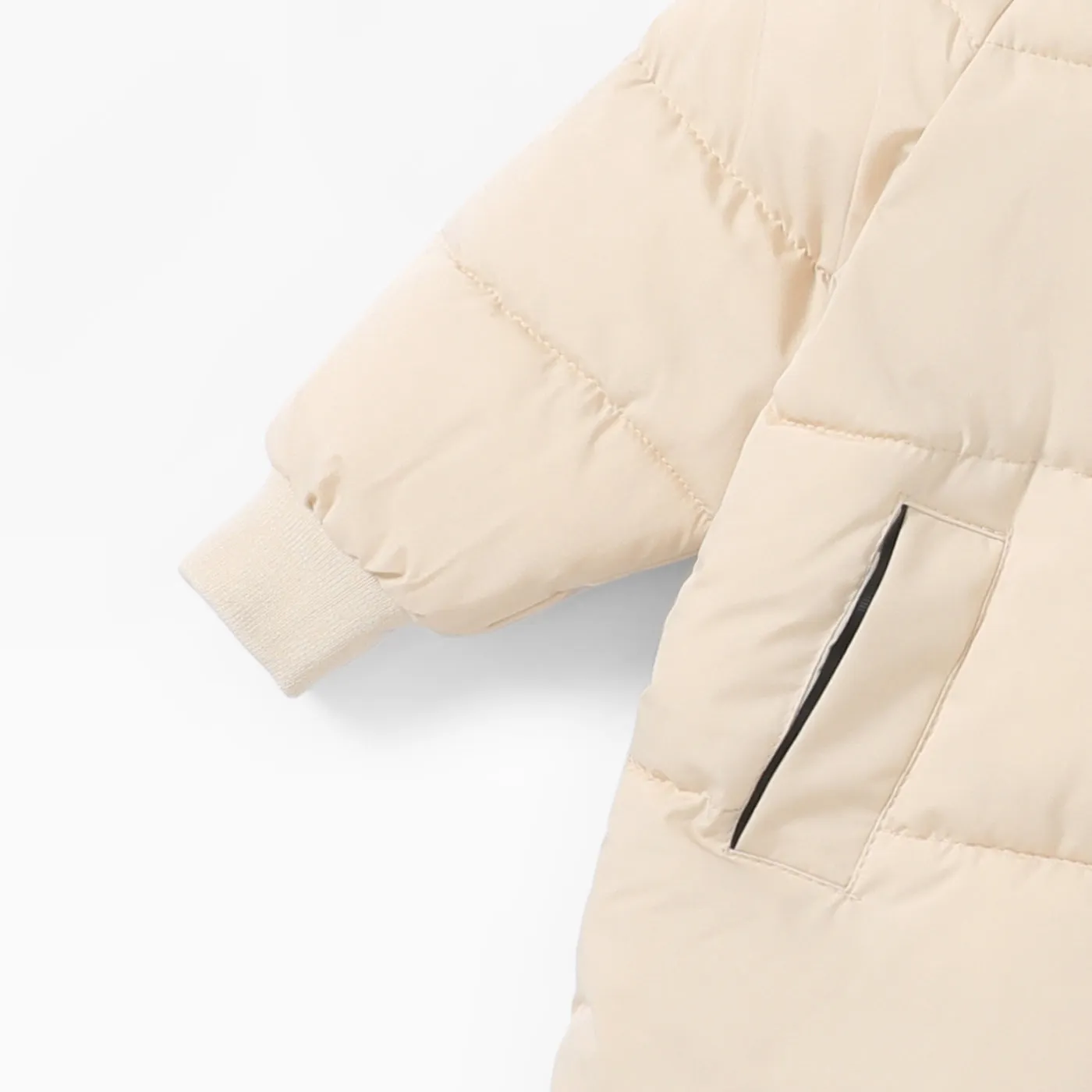 Toddler/Kid Boy/Girl Hooded Button Design Cotton-Padded Coat