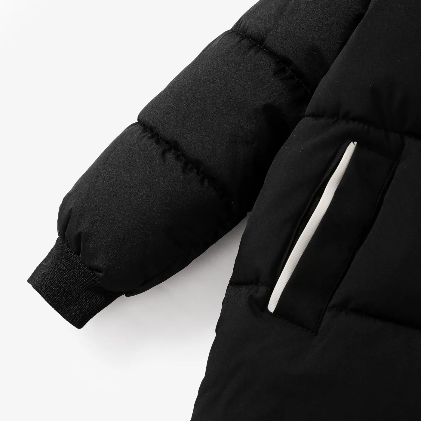 Toddler/Kid Boy/Girl Hooded Button Design Cotton-Padded Coat