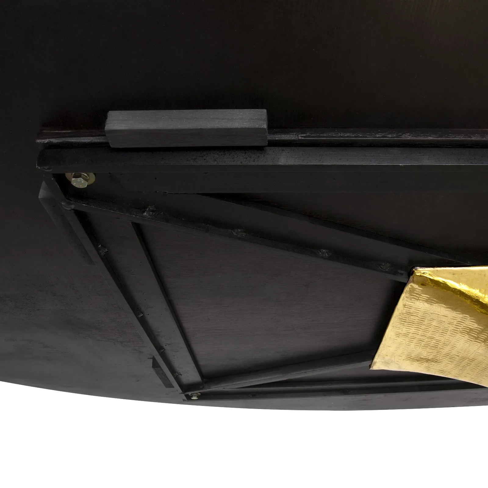 Villa & House Stockholm Oval Dining Table Brass