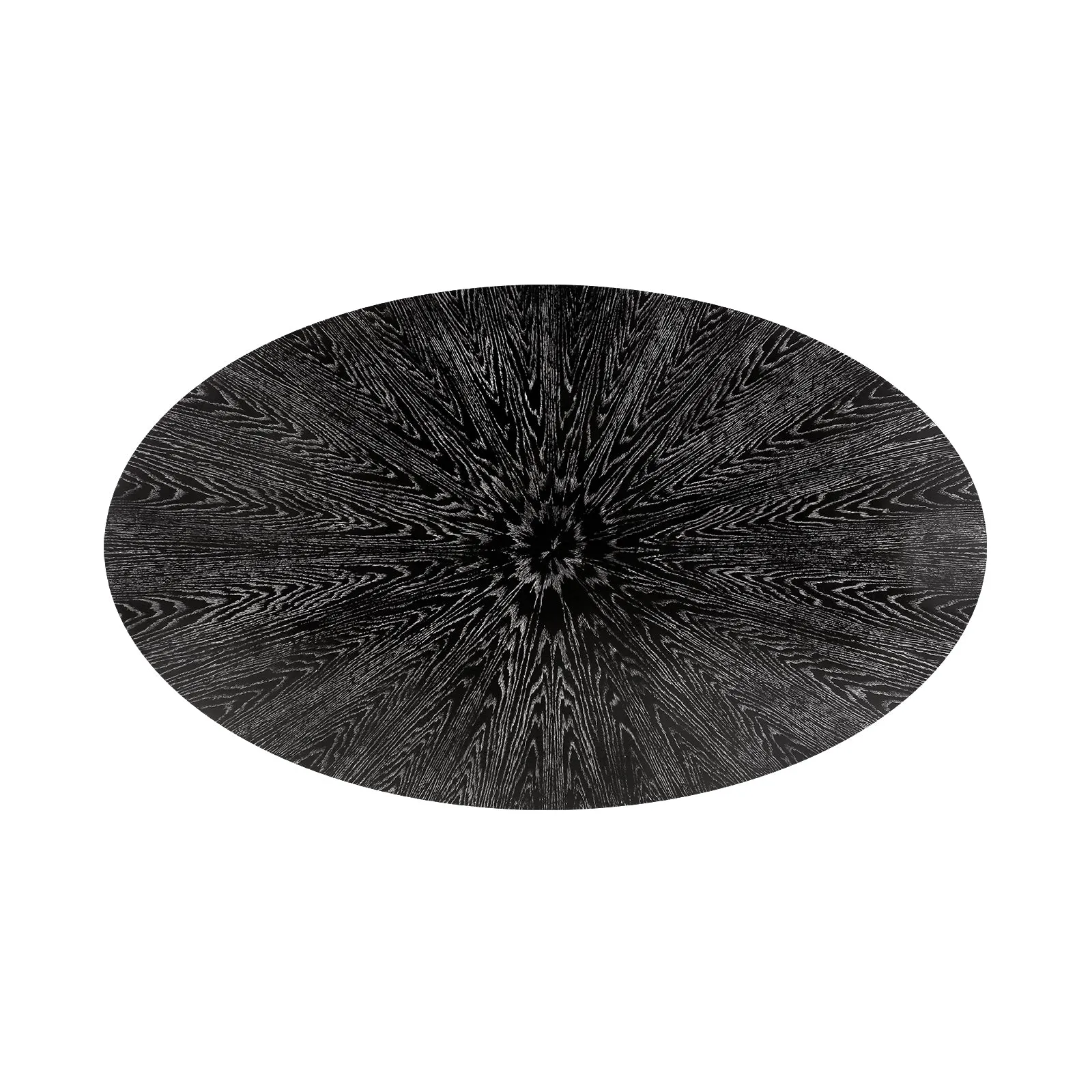 Villa & House Stockholm Oval Dining Table Brass