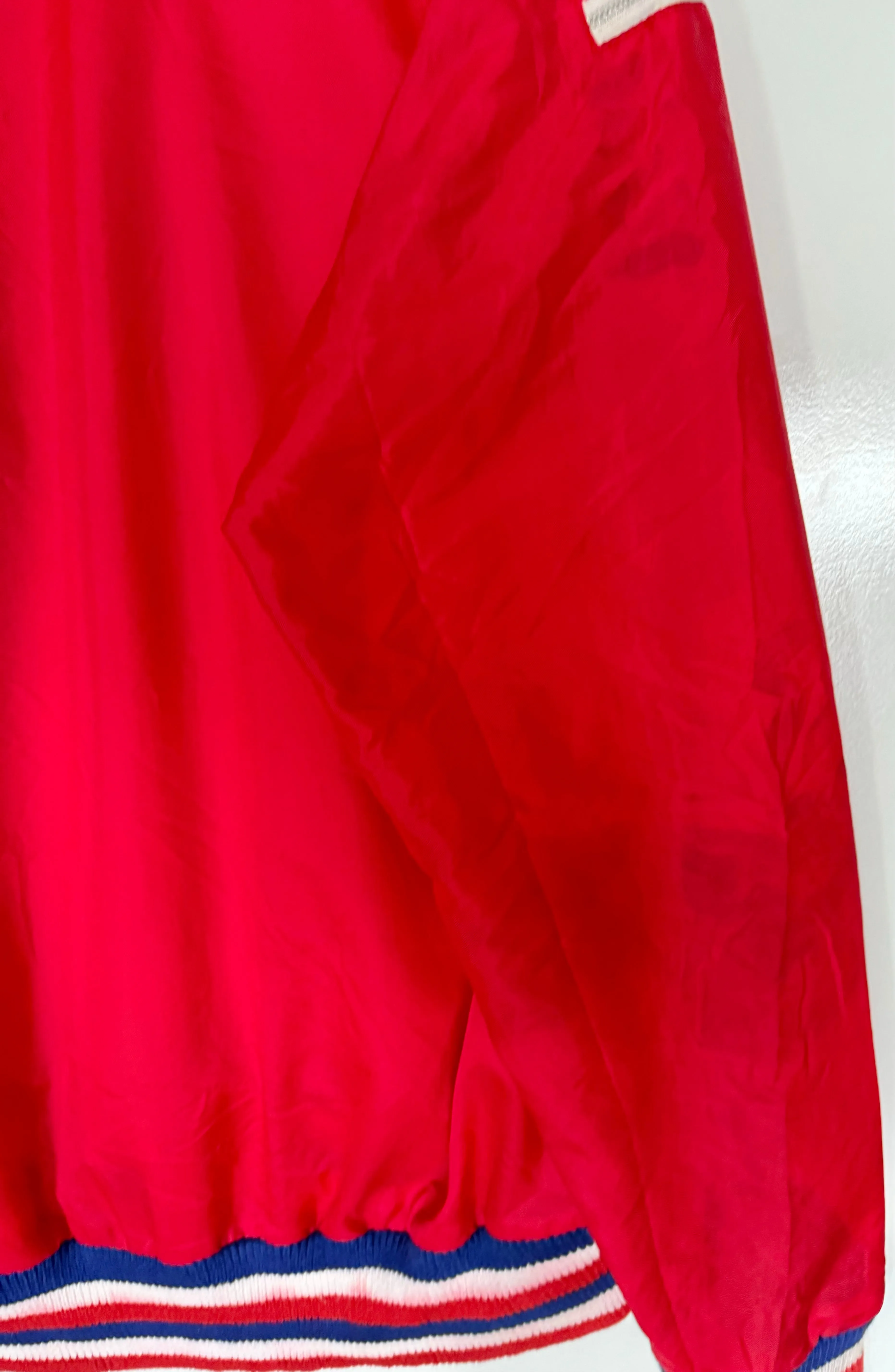 Vintage Red Pilot Patch Windbreaker (L)