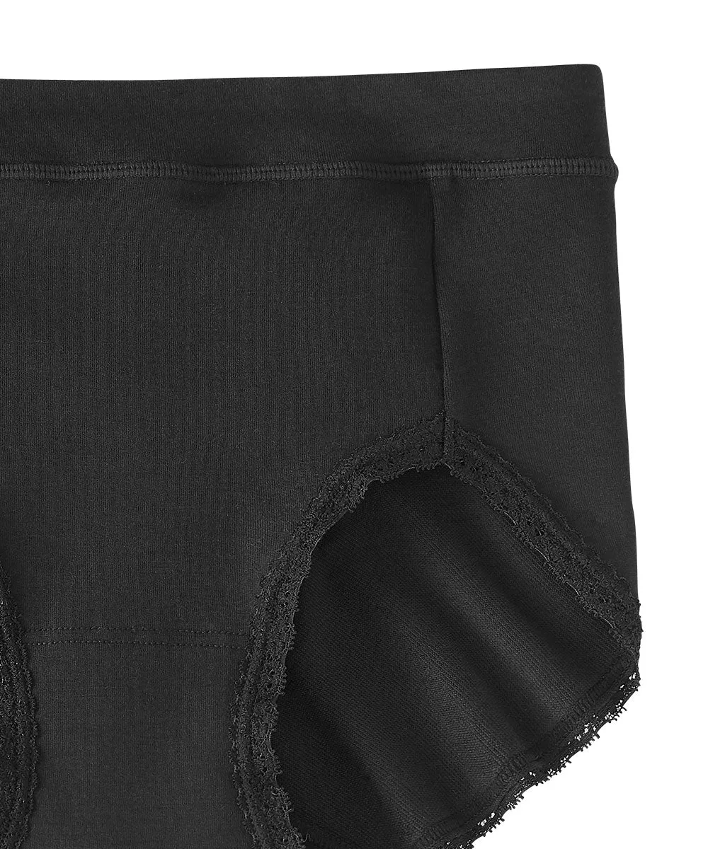 Warm Material High-waisted Panty
