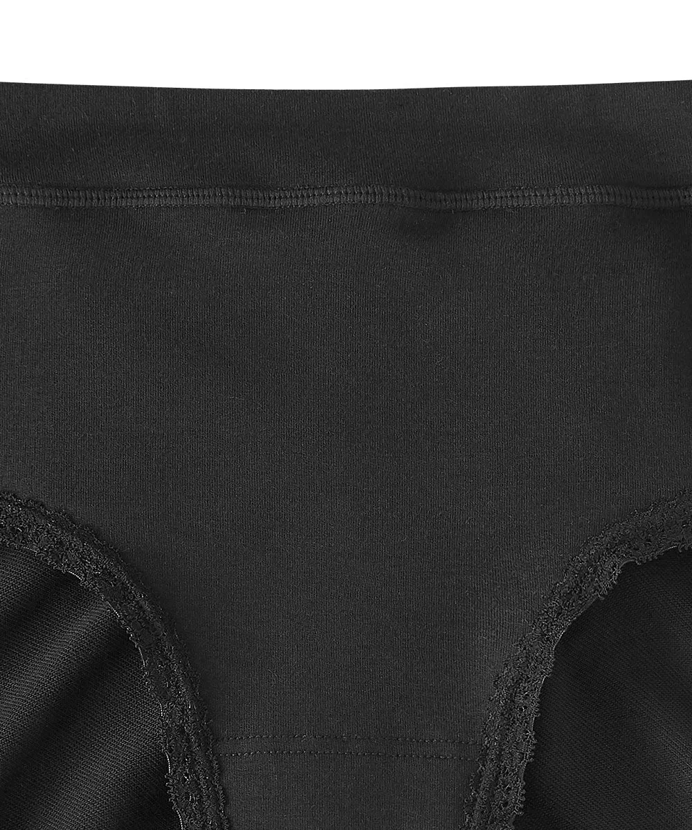 Warm Material High-waisted Panty
