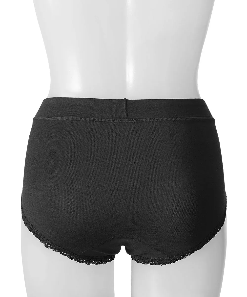 Warm Material High-waisted Panty