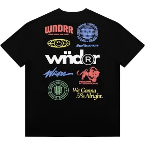WNDRR Source Box Fit Tee - Black