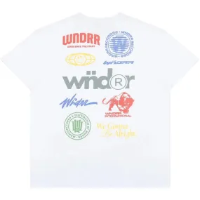 WNDRR Source Box Fit Tee - White