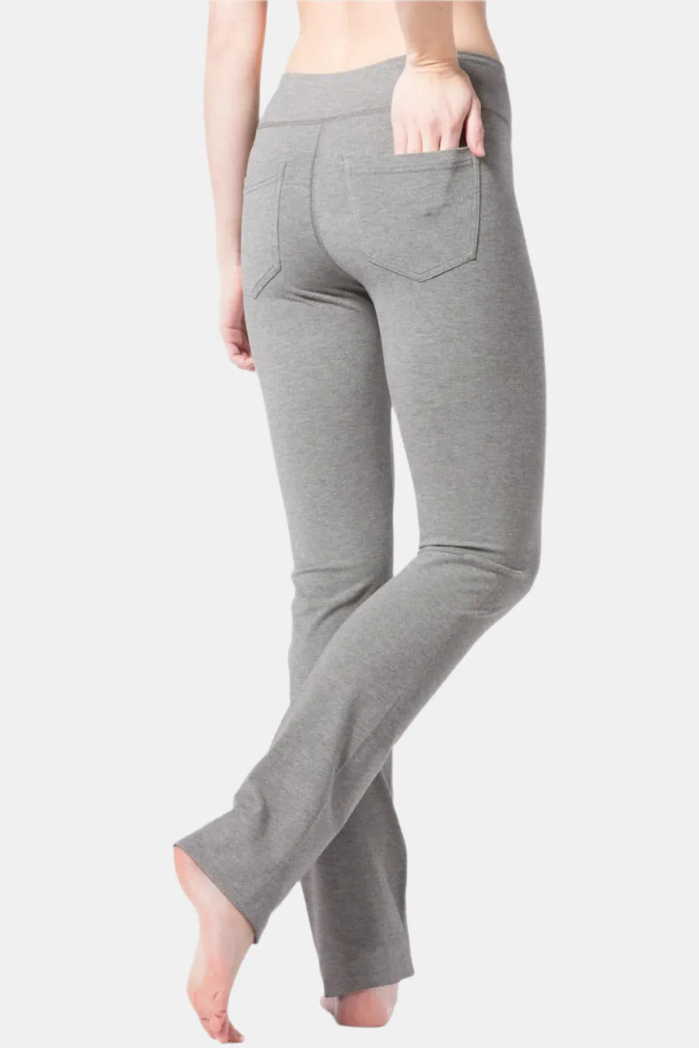Women's EcoFabric™ Straight Leg Yoga Pant with Back Pockets - OUTLET - FINAL SALE