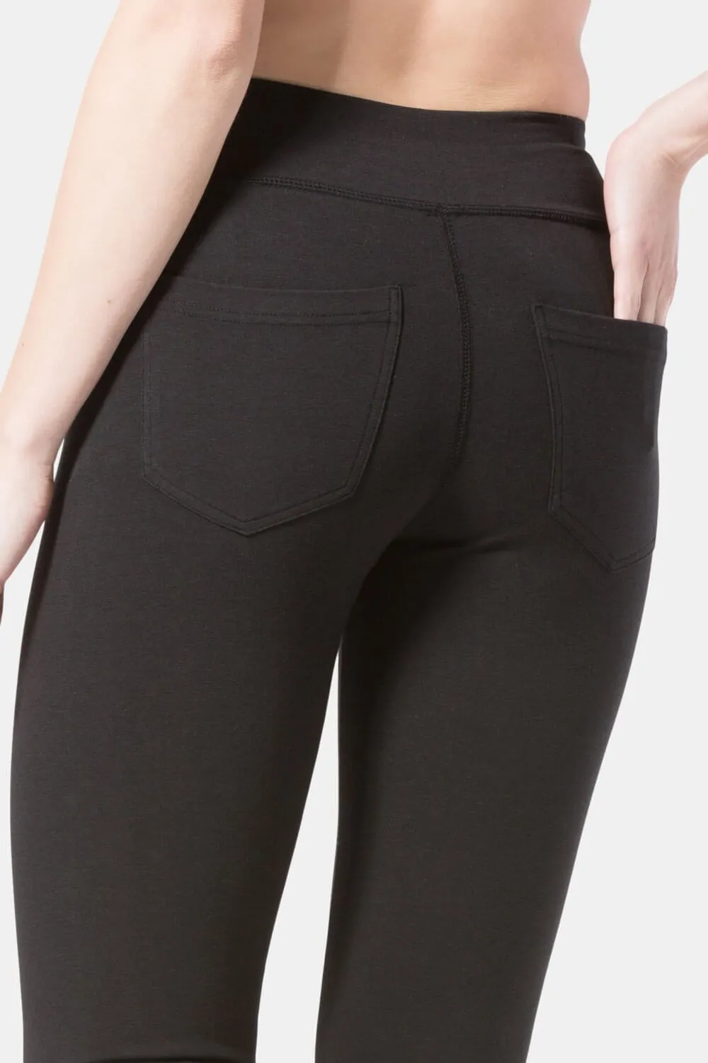 Women's EcoFabric™ Straight Leg Yoga Pant with Back Pockets - OUTLET - FINAL SALE