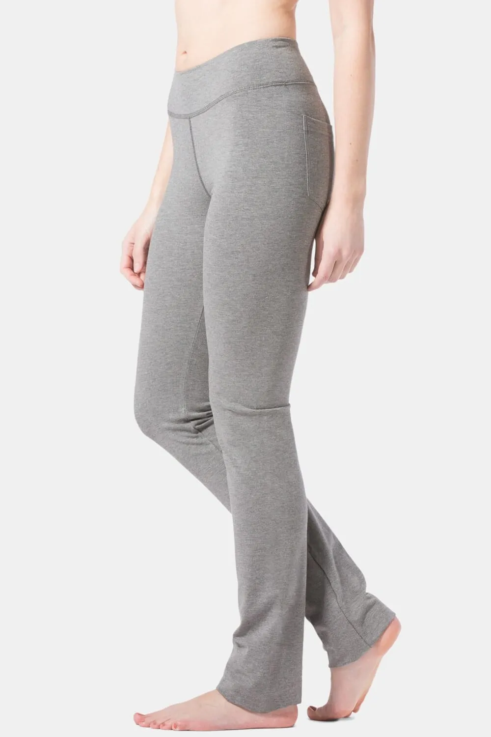 Women's EcoFabric™ Straight Leg Yoga Pant with Back Pockets - OUTLET - FINAL SALE