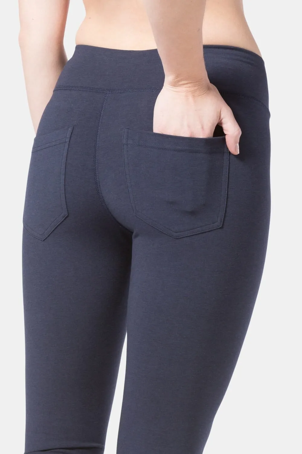Women's EcoFabric™ Straight Leg Yoga Pant with Back Pockets - OUTLET - FINAL SALE