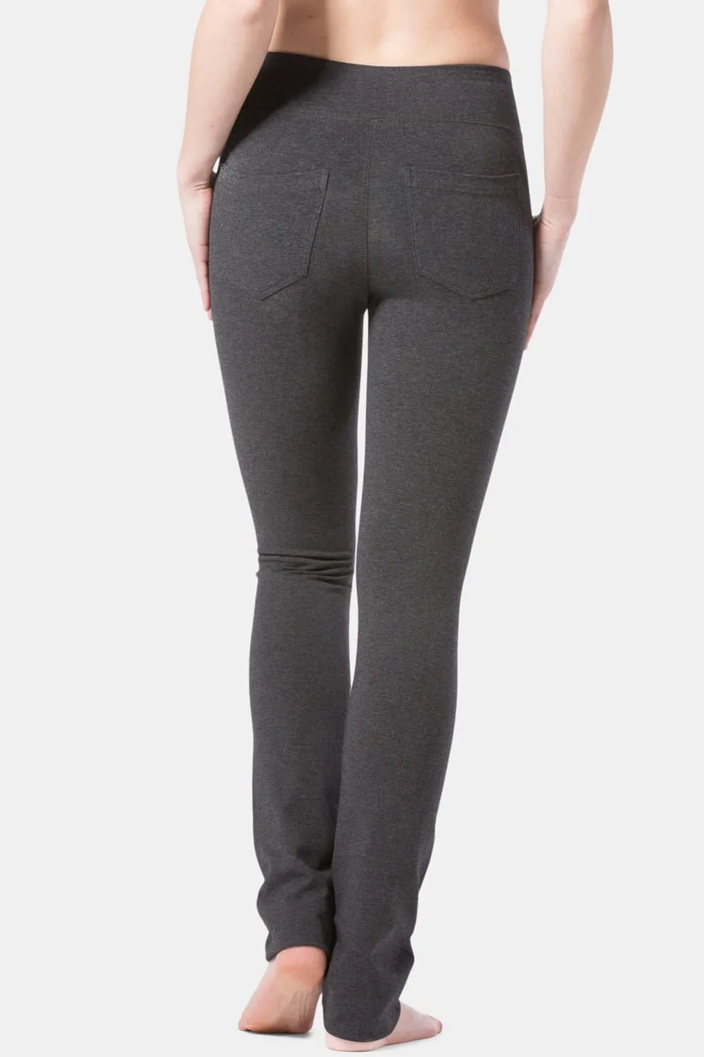 Women's EcoFabric™ Straight Leg Yoga Pant with Back Pockets - OUTLET - FINAL SALE