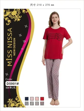 Women's Trouser Shirt Set (D5901)